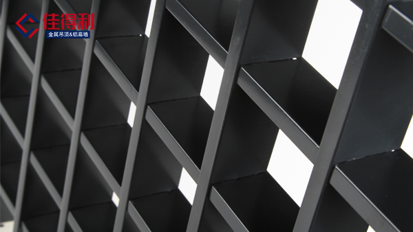 黑色鋁格柵 黑色鋁格柵